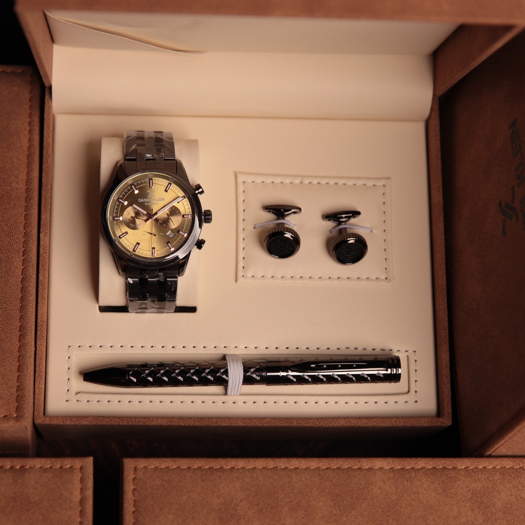 Daniel klein watch gift set deals
